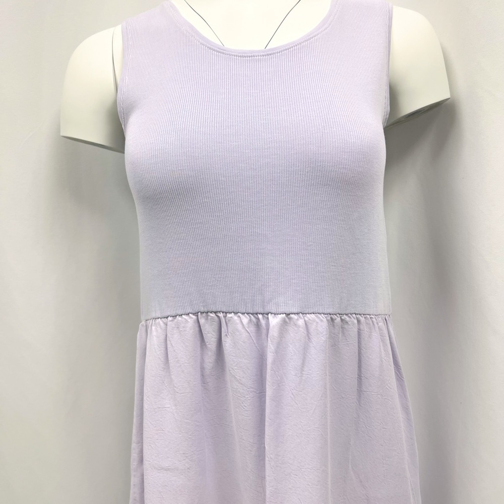 NWOT Sleeveless Tencel blend lavender Midi Dress by Signatur